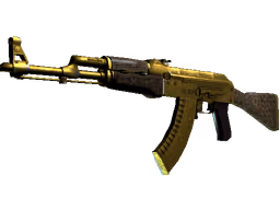 AK-47 | Gold Arabesque (Battle-Scarred)